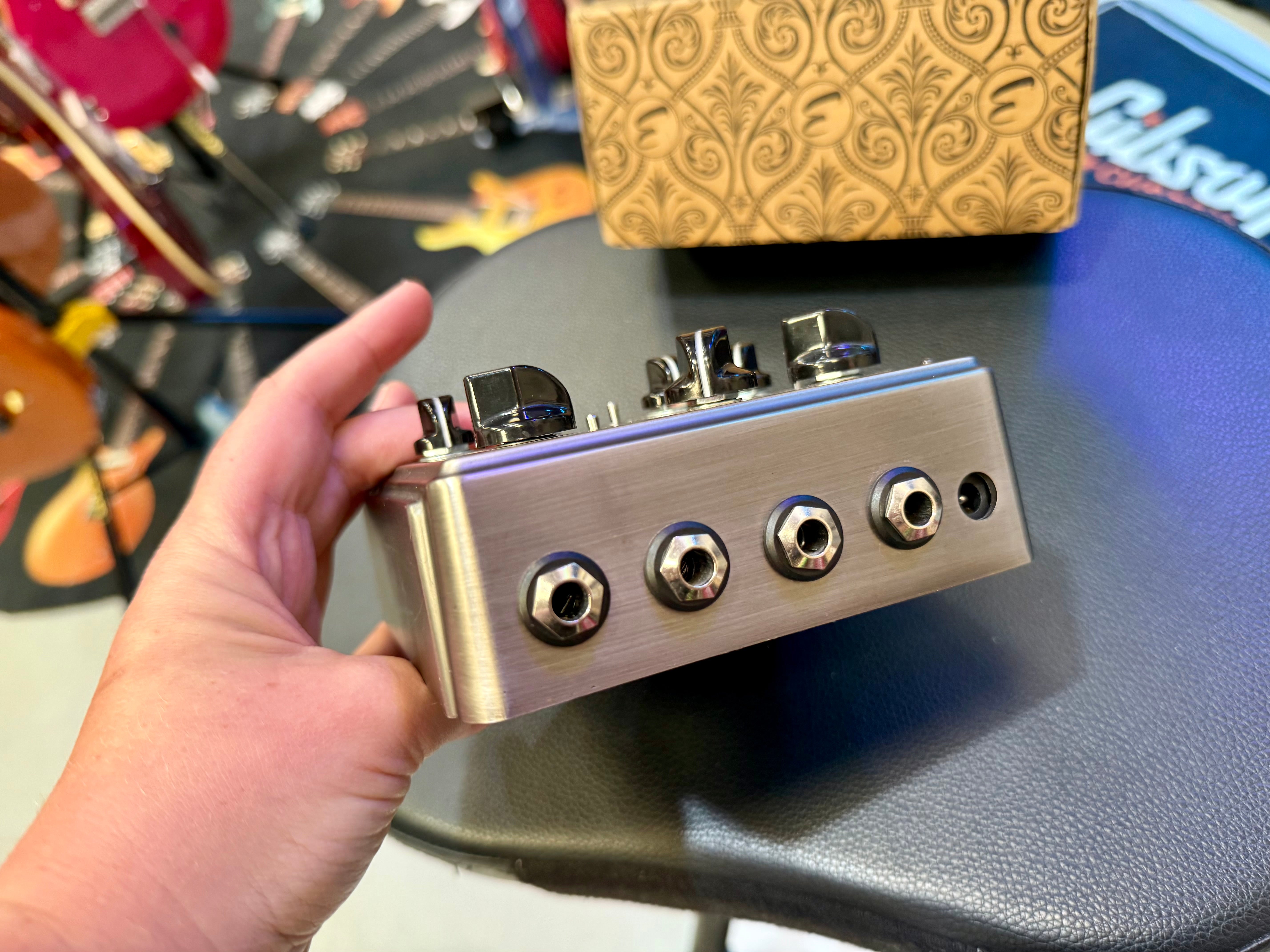 🔥 Egnater Silversmith Distortion and Boost Guitar Effects Pedal~ Boxed! 🔥