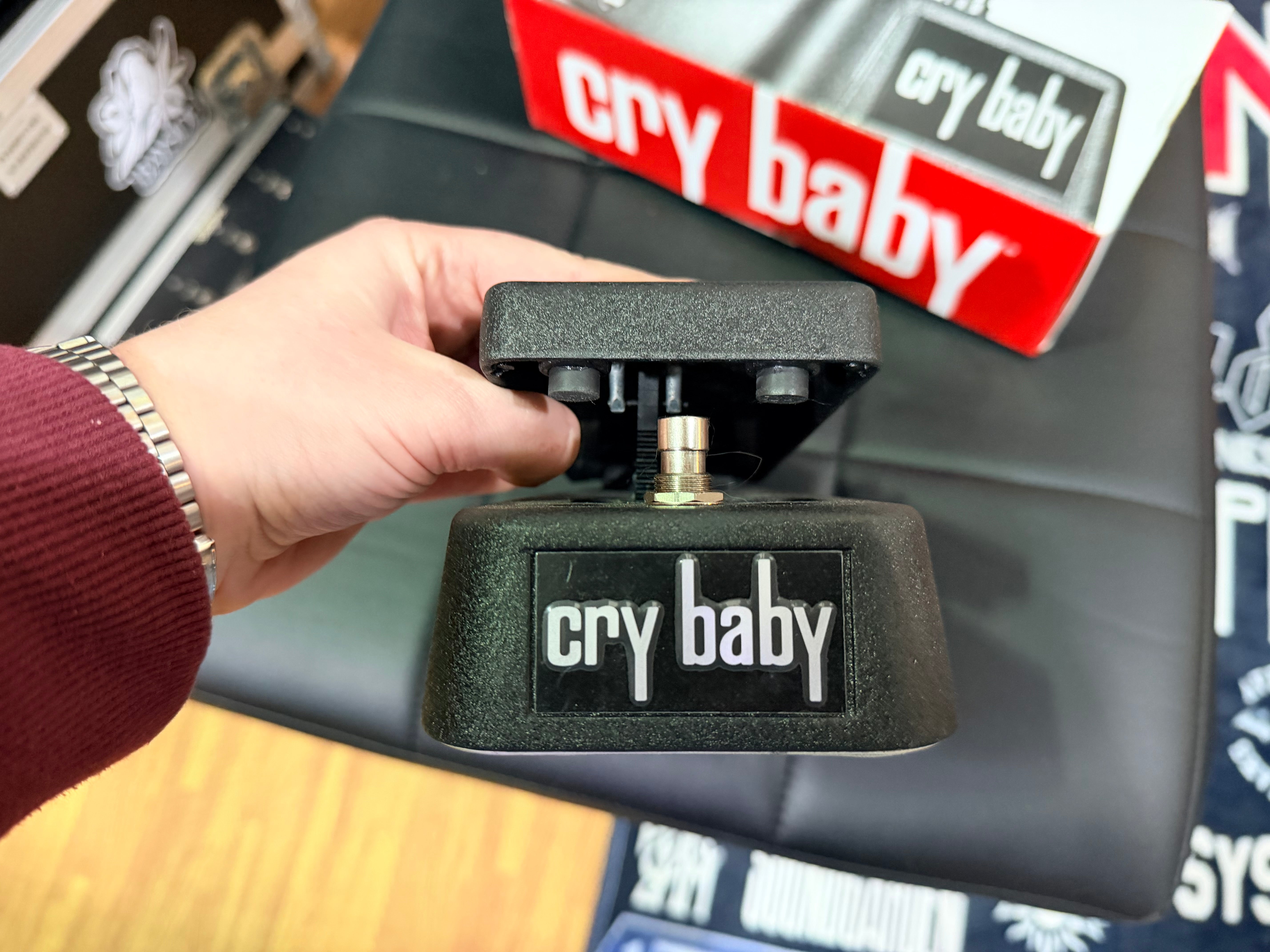 🎸 Jim Dunlop GCB95 Cry Baby Original Wah Guitar Effects Pedal - Black 🎸