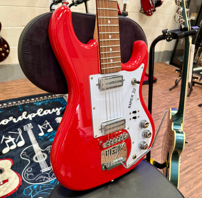 🔥SPECIAL OFFER🔥 NEW Rapier 22 Electric Guitar ~ Fiesta Red!
