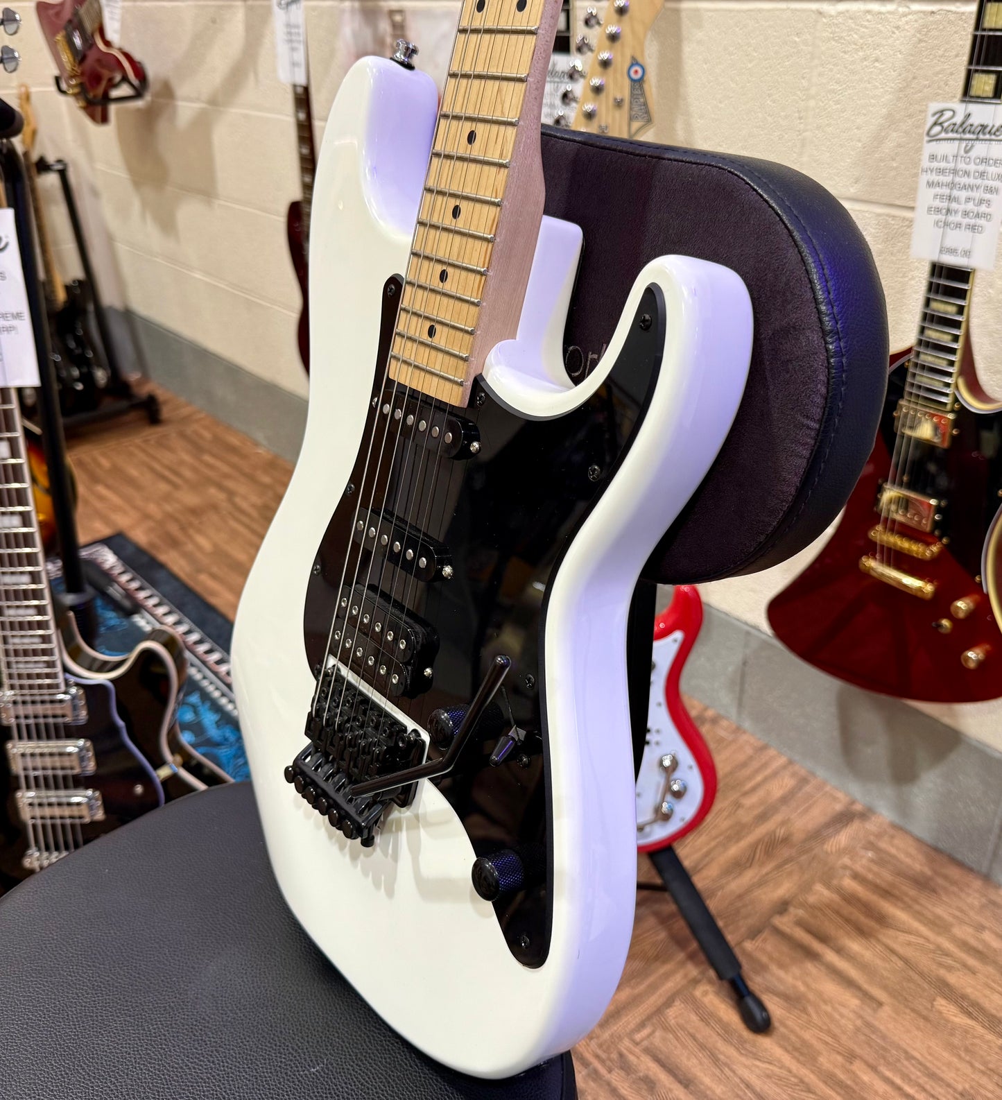 🔥MINT 2023🔥 Jackson Adrian Smith SDXM~ Snow White~ Iron Maiden Signature!