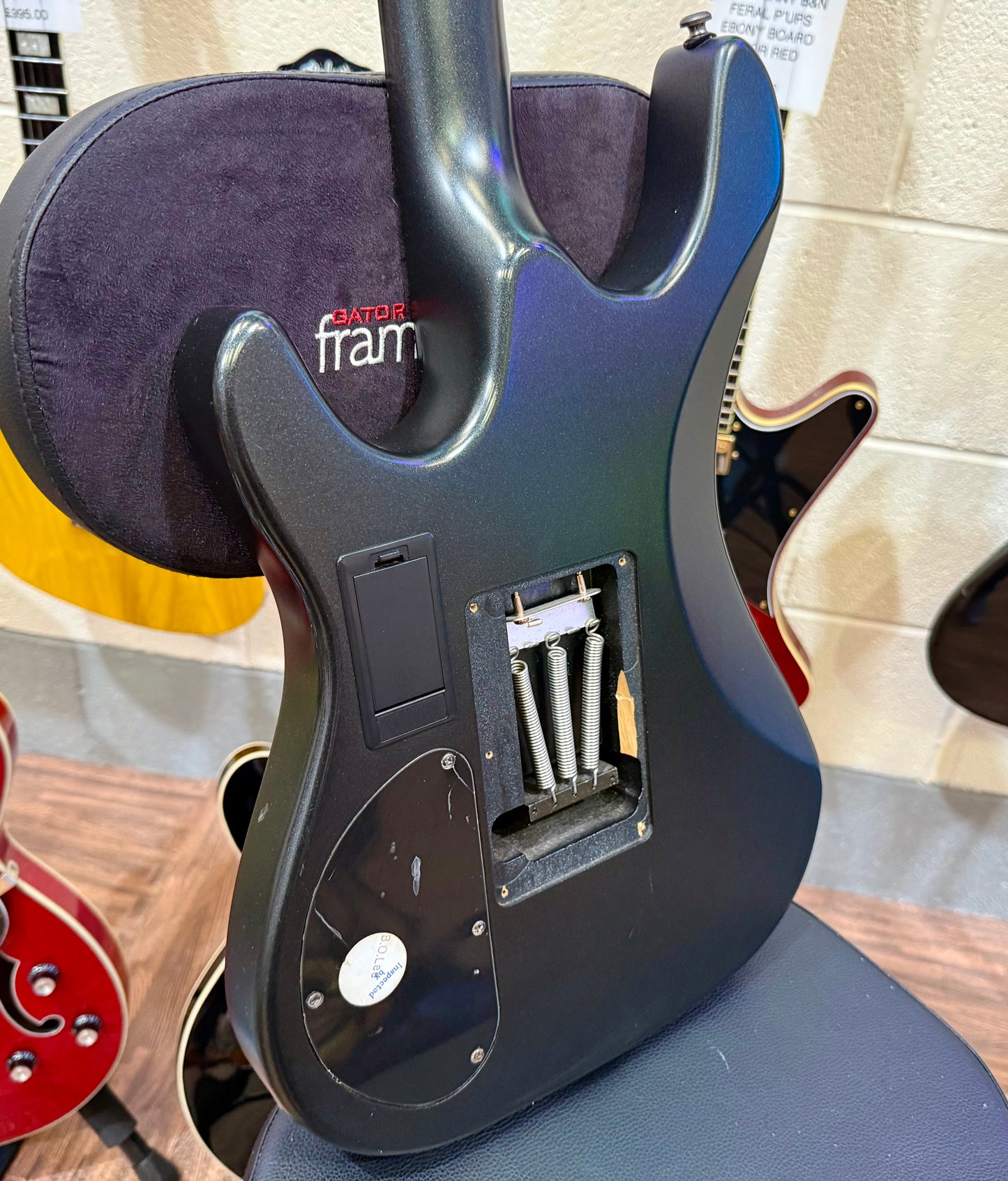 🔥RARE🔥 Cort EVL K6 Satin Black~ Korean Made 2006 Model~ Active EMG P’ups!