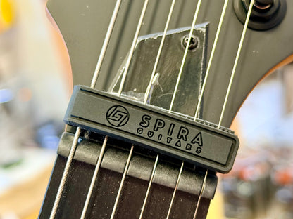⚡️NEW⚡️ Spira X-400 Satin White Offset Explorer Electric Guitar HH~ Roasted Neck