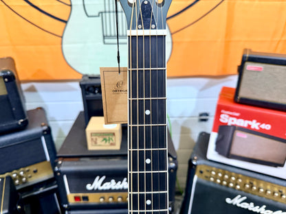 🔥NEW🔥 Ortega Americana Series RRG30E-DD Electro-Acoustic Resonator~ Denim!