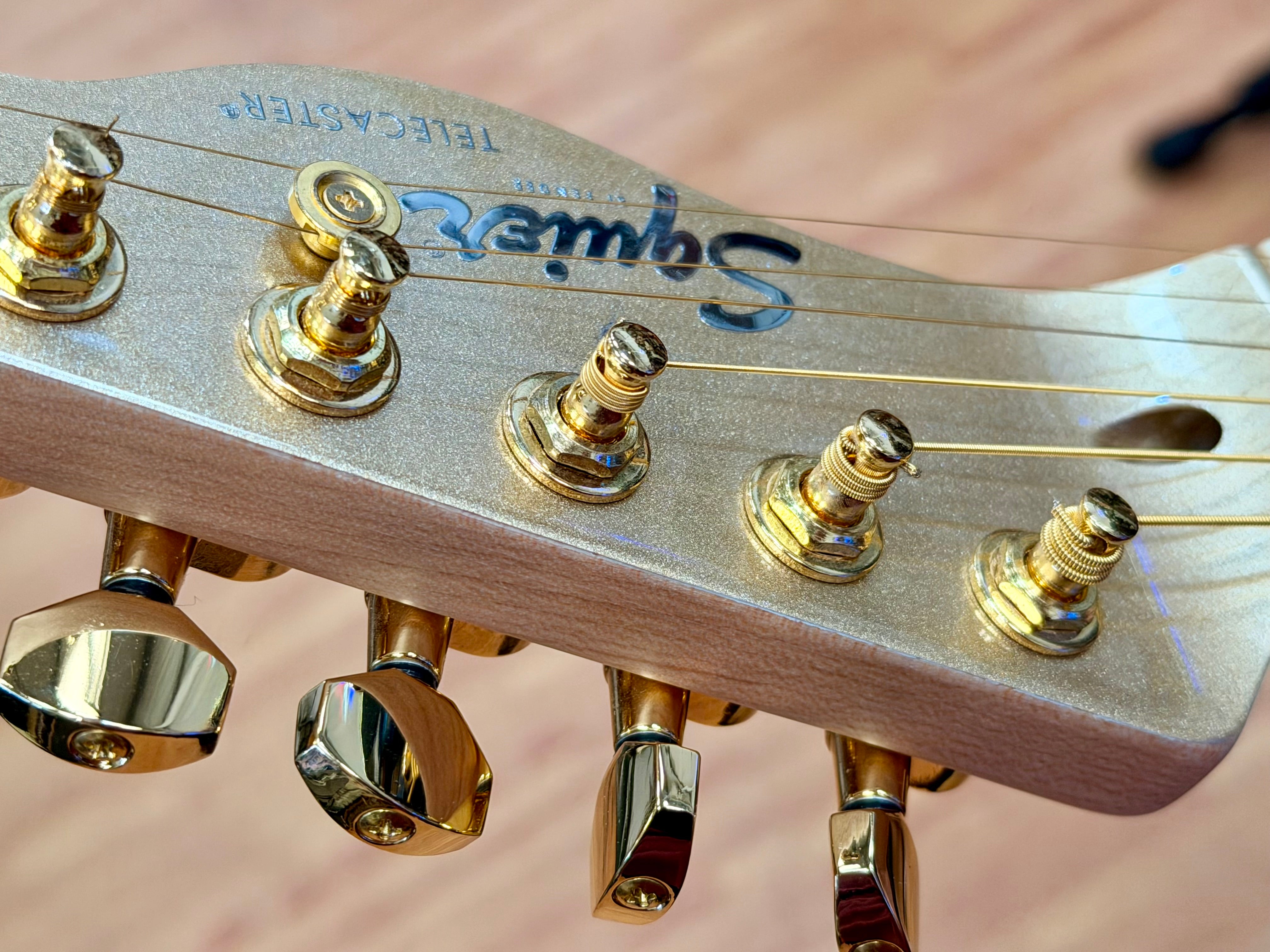 ✨MINT✨ Fender Squier John 5 Signature Artist Series Telecaster~ Frost Gold~ 2020
