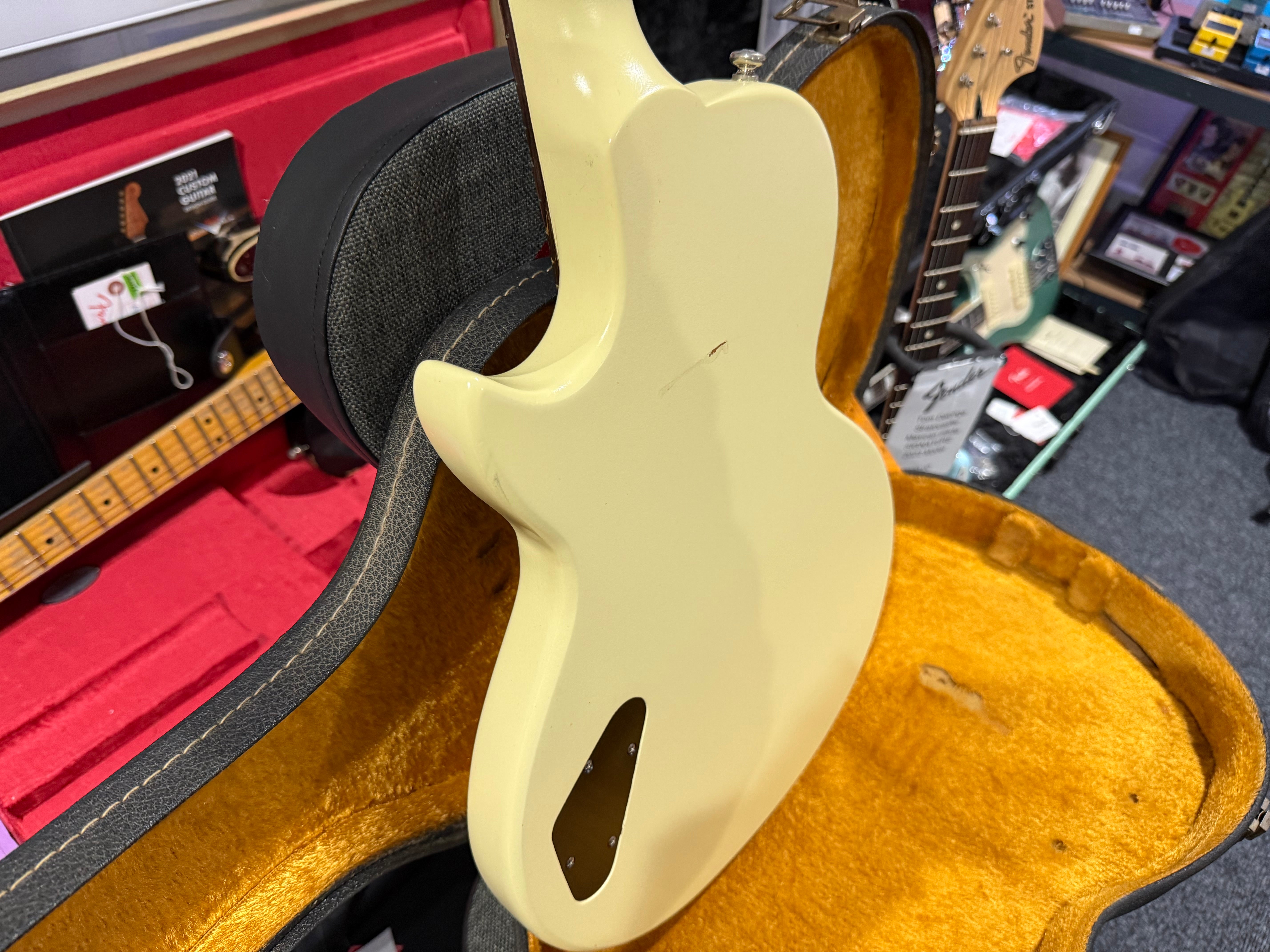 🌟RARE BUTTERMILK🌟 Gordon Smith GS1-60 Singlecut~Coil Split + Case~2006 UK Made