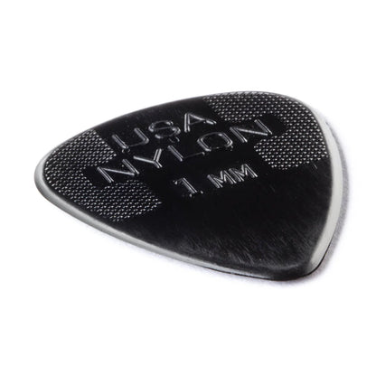 Jim Dunlop Nylon Standard 1.00mm Guitar Plectrums Player Pack (12-Picks)