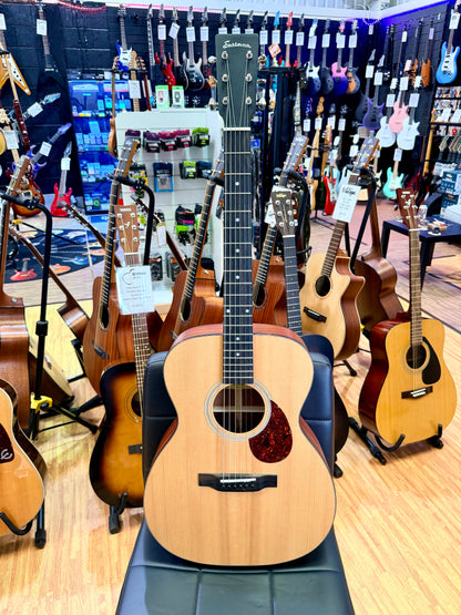 ✨2024✨ Eastman E1OM Orchestra Acoustic Guitar in Natural + Gig Bag~ All Solid!