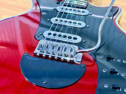 ⚡️2003⚡️ Burns London Brian May Signature Red Special~ Cherry Red Korean Made!