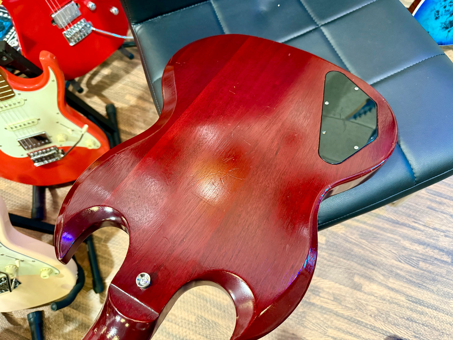 🌟2013🌟 Gibson SG '60s Tribute USA~ Worn Cherry~ Burstbucker Pickups!