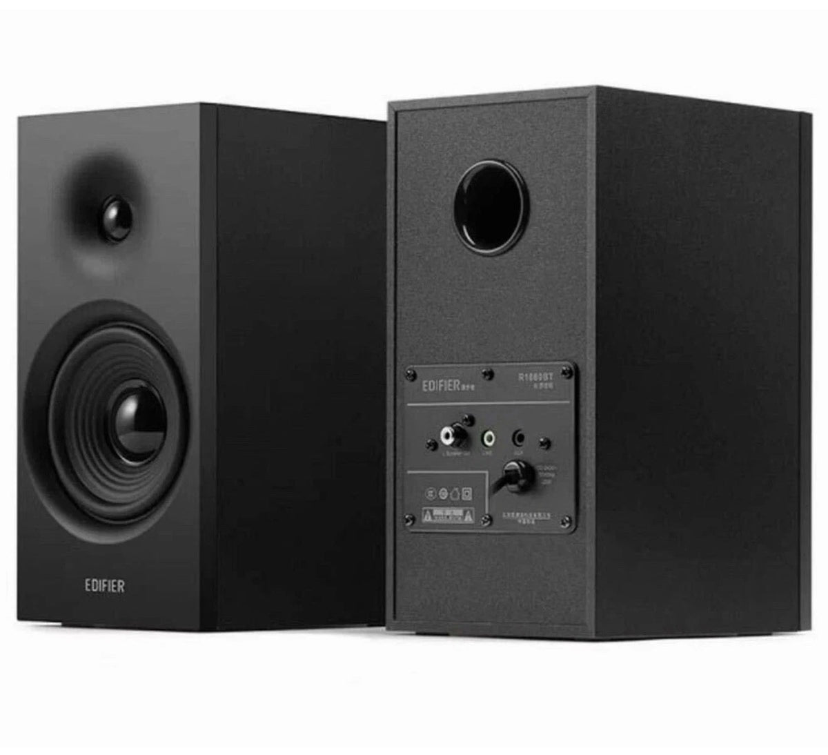 Edifier R1080BT Black Active Bookshelf Studio TV/MAC/PC Speakers System/Monitors