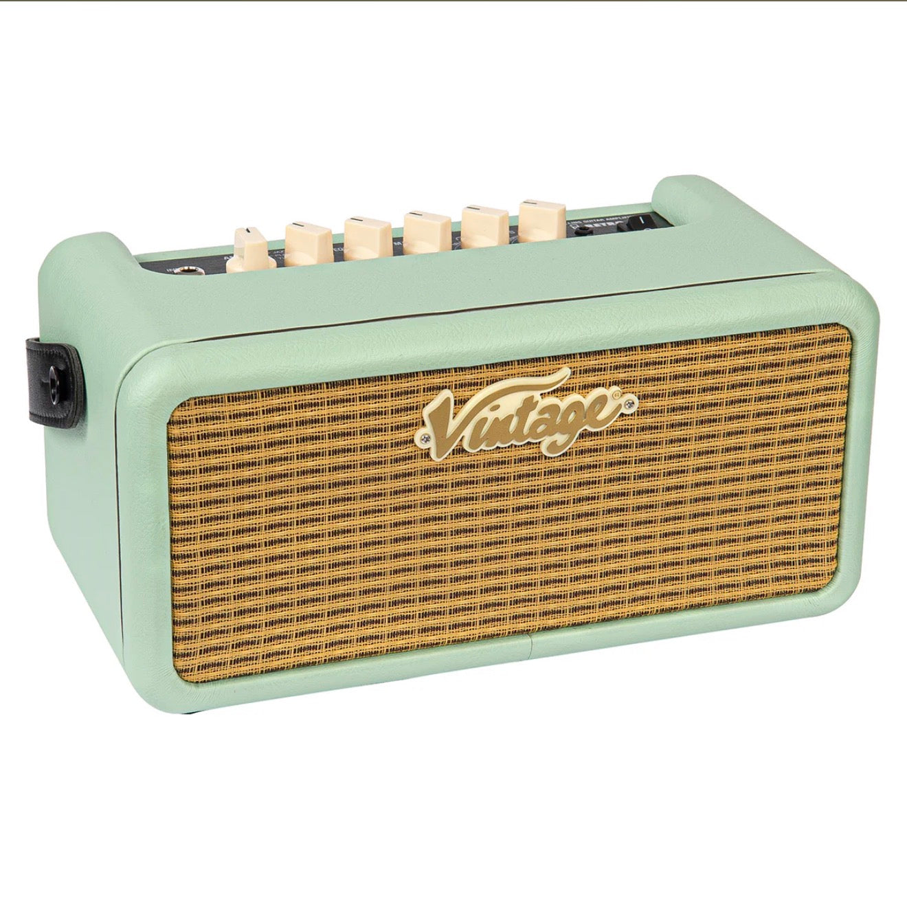 🔥NEW🔥 Vintage Retro 15w Guitar Amplifier with DSP ~ Mint Green