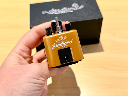 🎸 Landlord FX Amber Nectar Overdrive Guitar Effects Pedal~ boxed 🎸