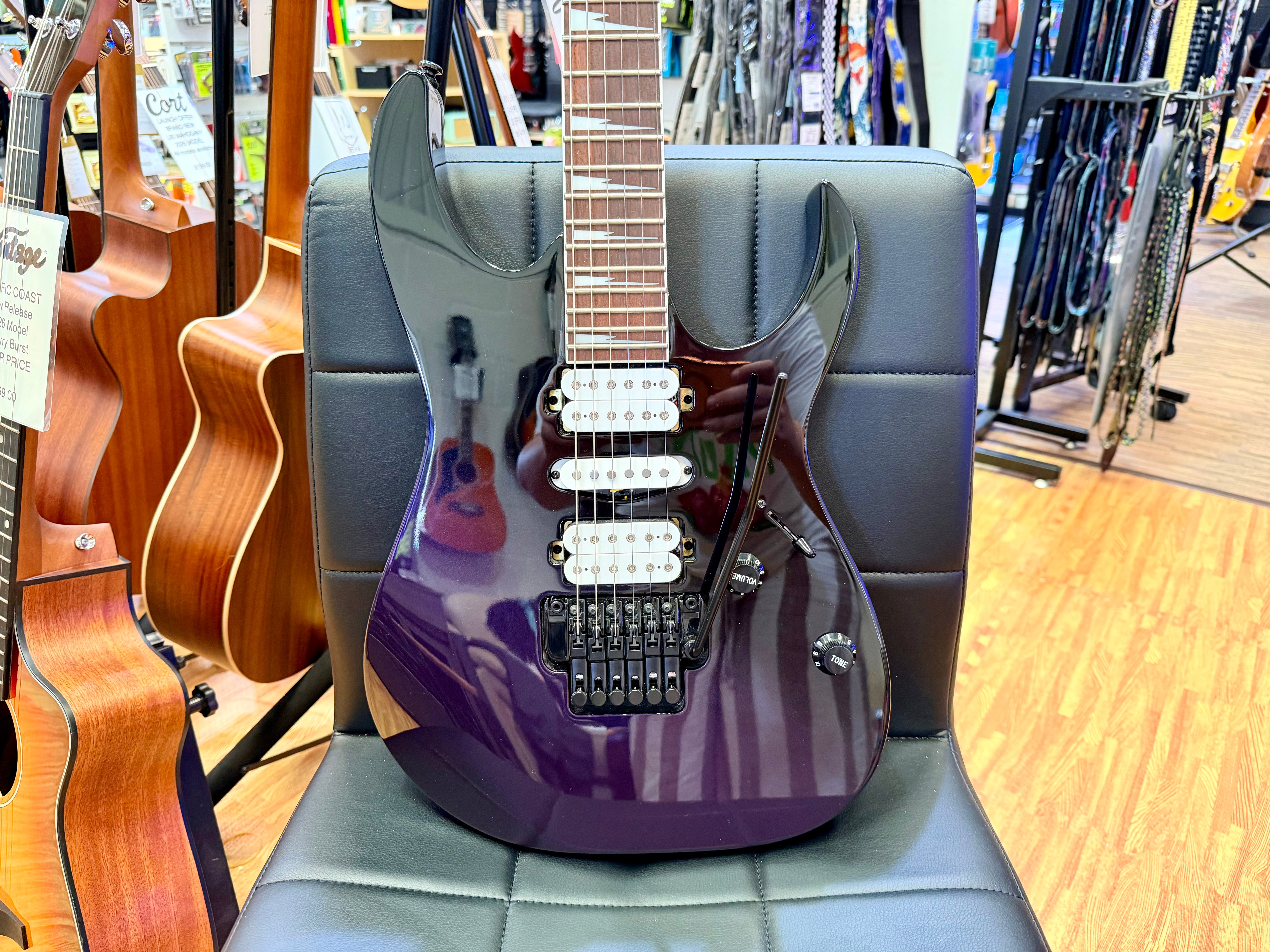 🔥2024🔥 Ibanez RG470DX RG Series Electric Guitar~ Tokyo Midnight~ HSH Tremolo!