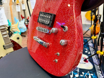 🔥NEW RELEASE🔥 Manson Meta Series Matt Bellamy MBM-2H Sustainiac~ Red Sparkle!