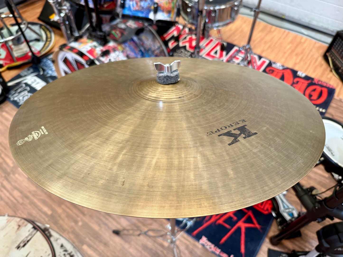 🥁 Zildjian Kerope 19” Crash Ride Cymbal~ RARE! 🥁