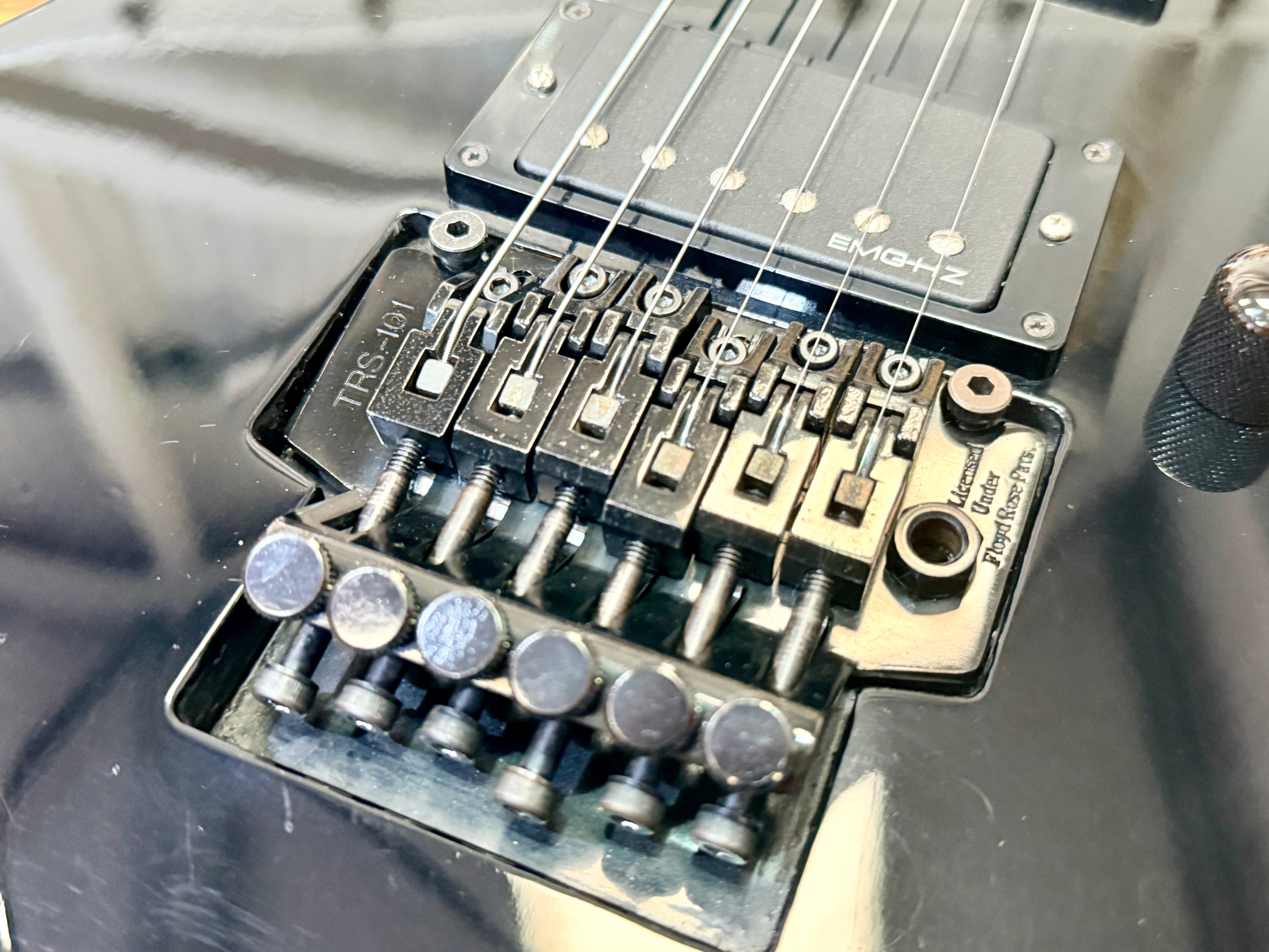 🇯🇵 1990’s 🇯🇵 Edwards By ESP MR-85~ MIJ Kirk Hammett~ Floyd Rose/EMG~ Japan!