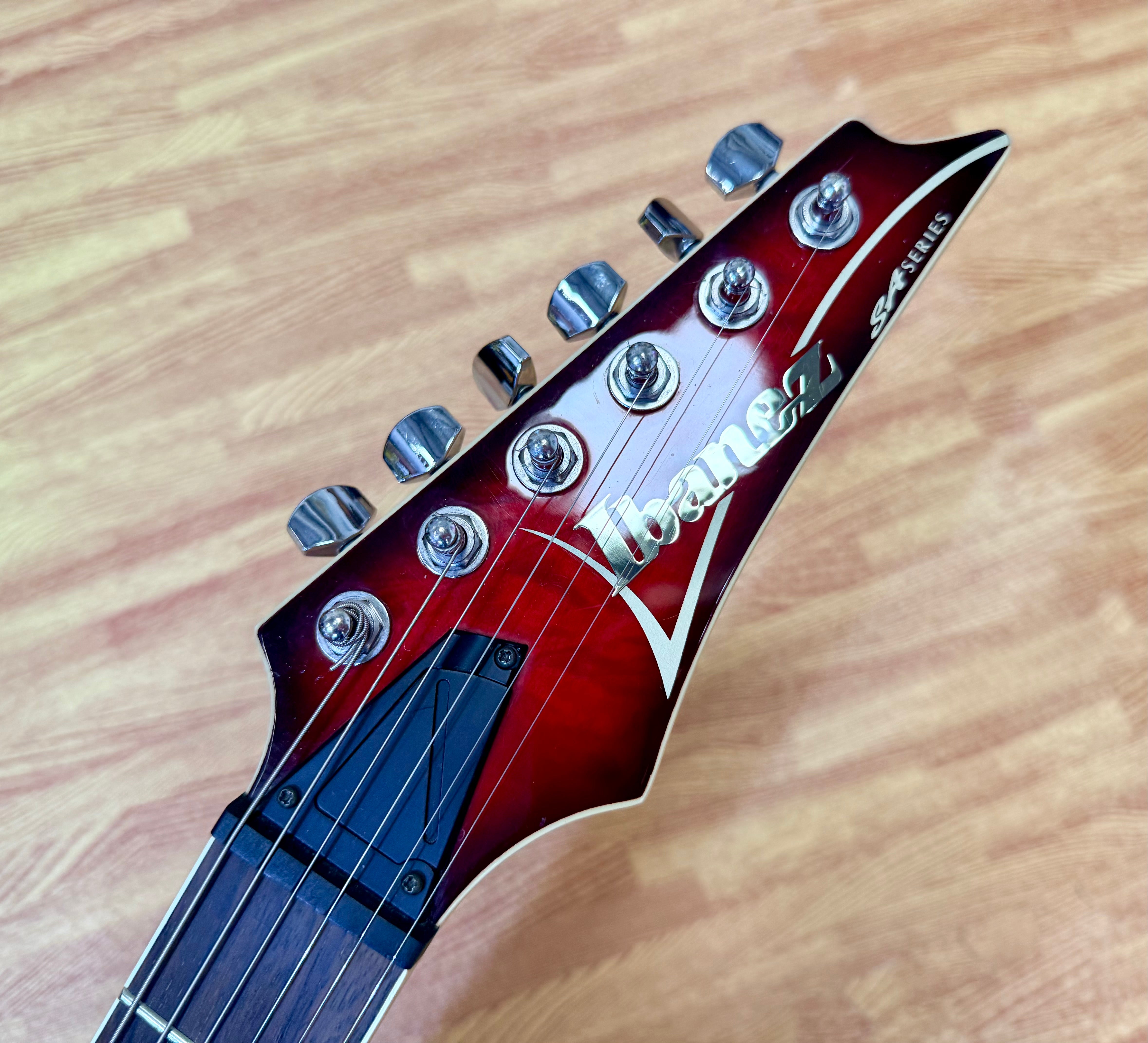 ⚡️2020⚡️ Ibanez SA360QM SA Series Electric Guitar~ Transparent Red Burst~ HSS!