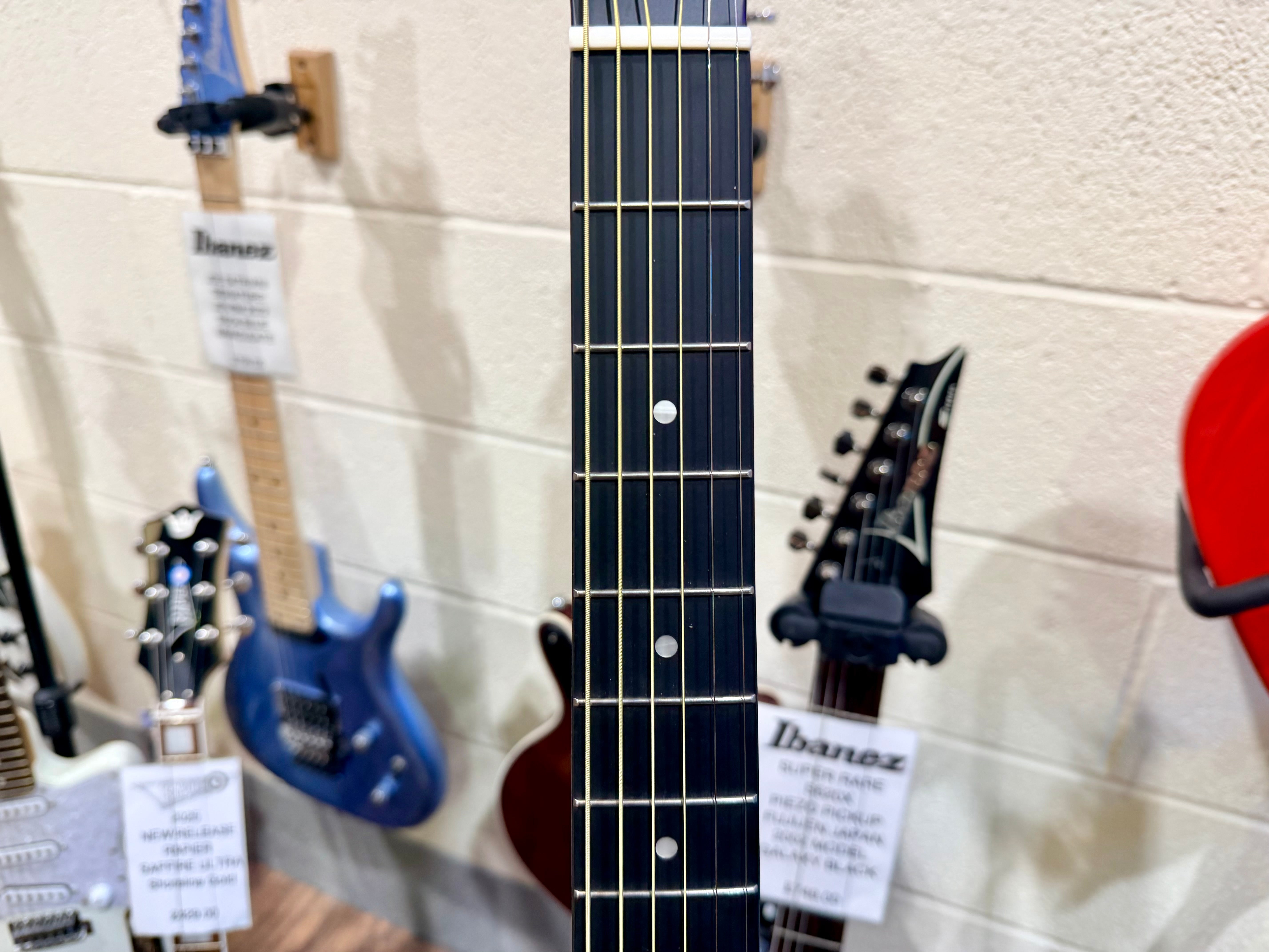 🌟NEW🌟 Vintage VE1800N Stage Series 'Parlour' Electro-Acoustic Guitar ~ Natural