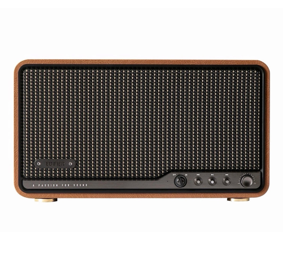 Edifier S300 Tabletop Bluetooth Hi-Res Airplay 2 Speaker - Brown