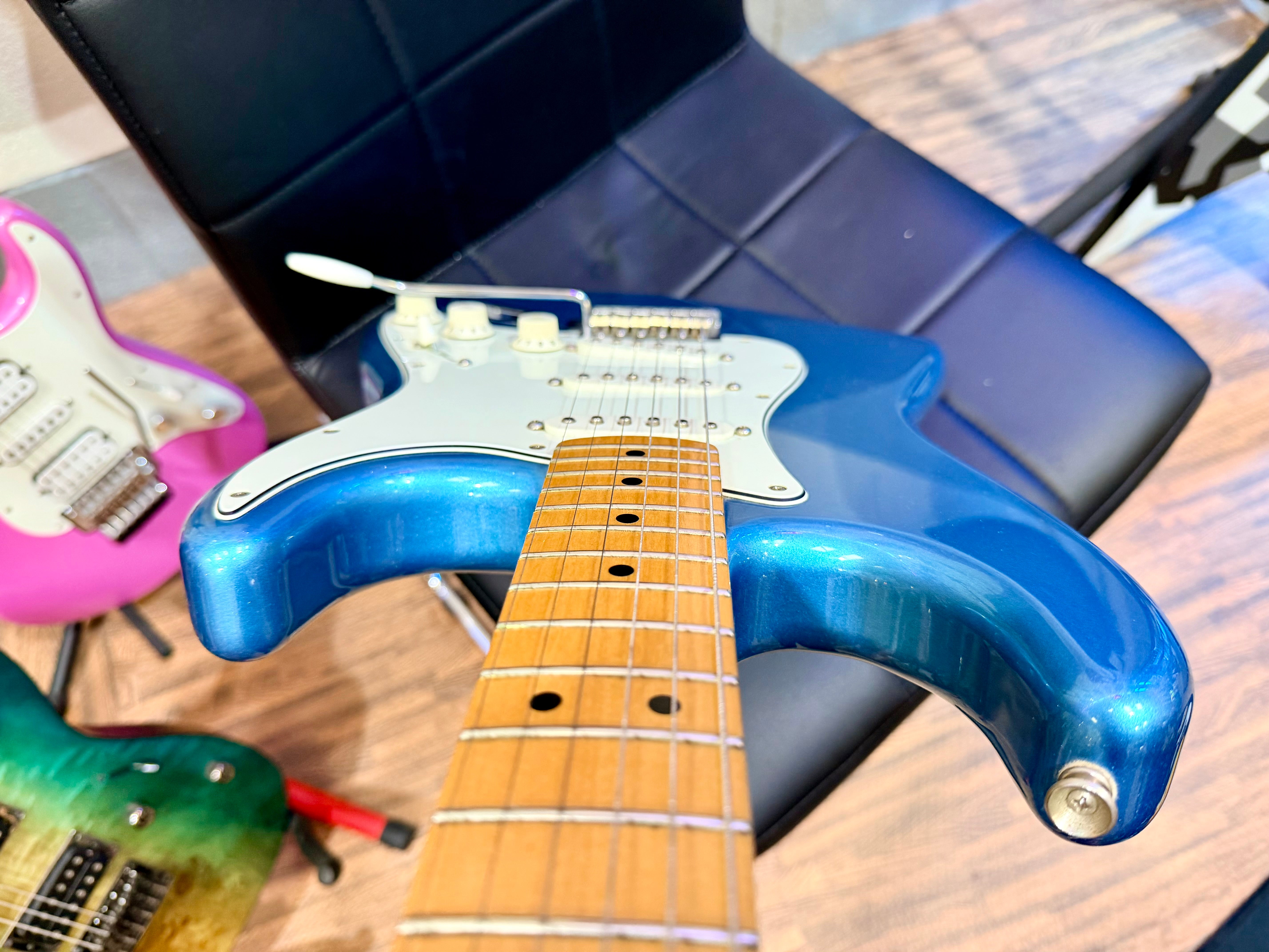 🌟2017🌟 Fender Standard Stratocaster~ Mexican MIM Strat~ Tidepool Blue Guitar!