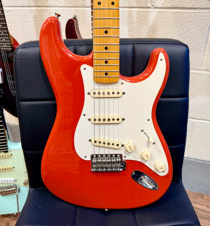 🌟2013🌟 Fender Classic Series 50s Stratocaster~ Fiesta Red~ Mexican MIM Strat!