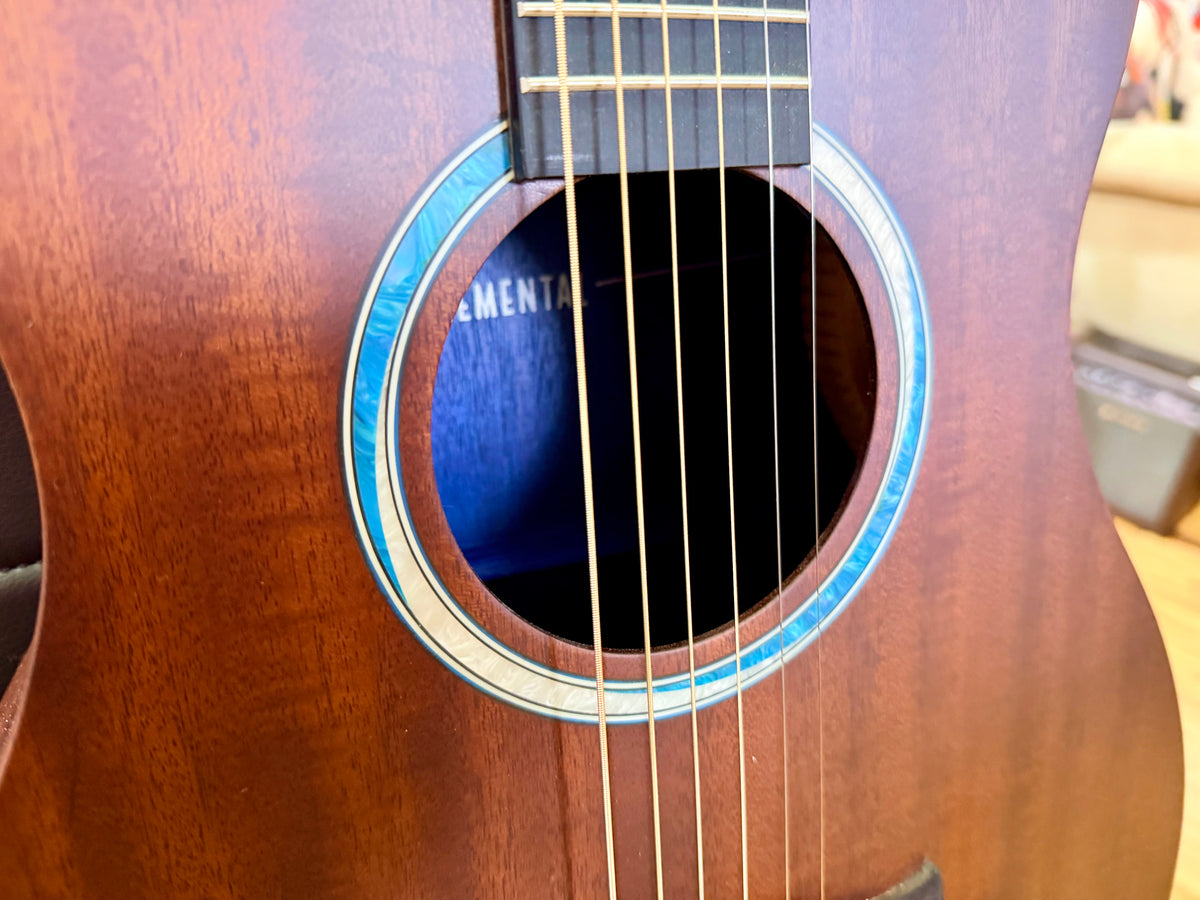 Tanglewood TE8EBL Elemental Parlour Electro Acoustic~ Natural Satin~ Solid Top