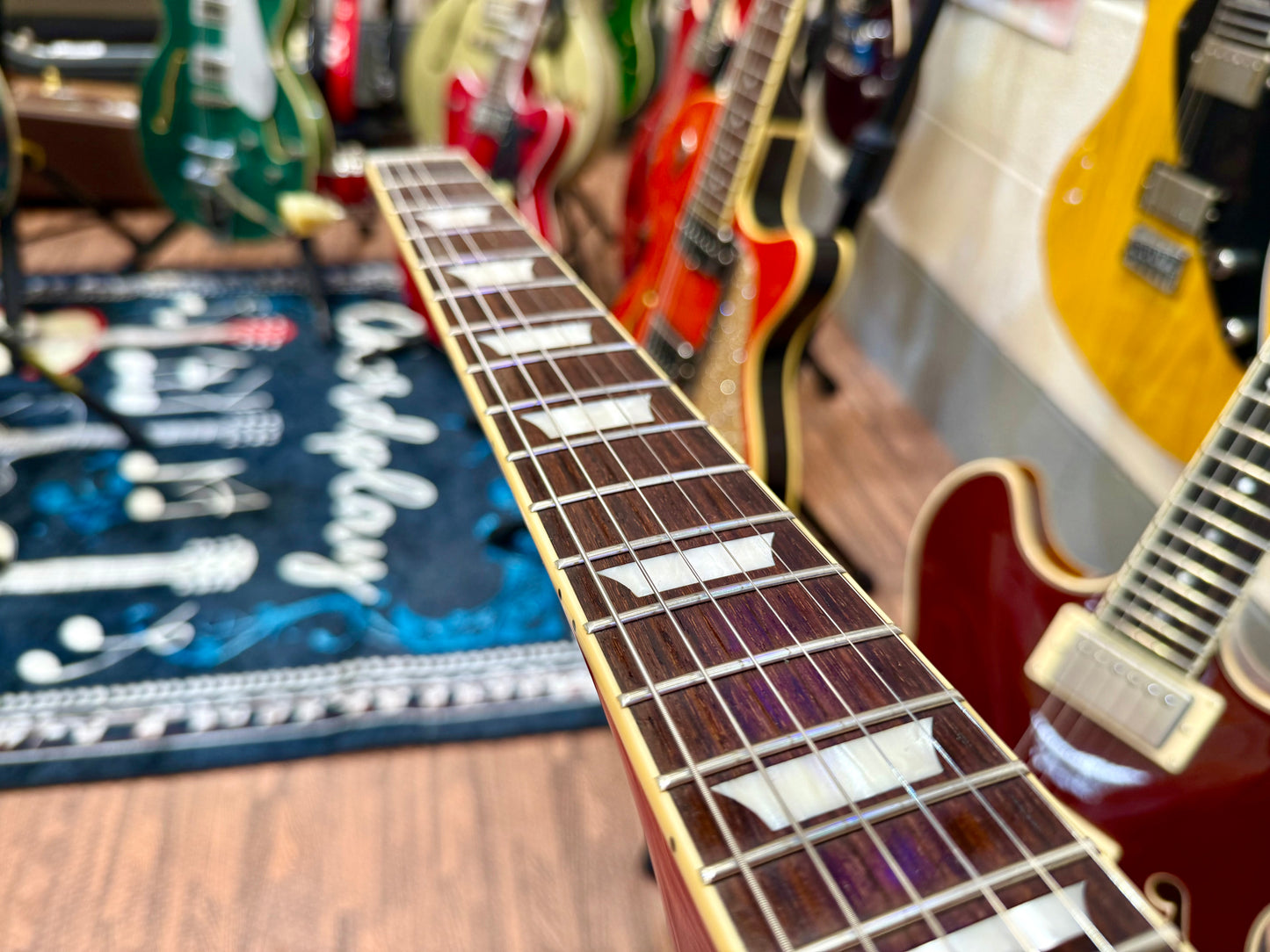 🌟2018🌟 Fernandes Burny Super Grade Les Paul Electric Guitar~ Cherry Sunburst!