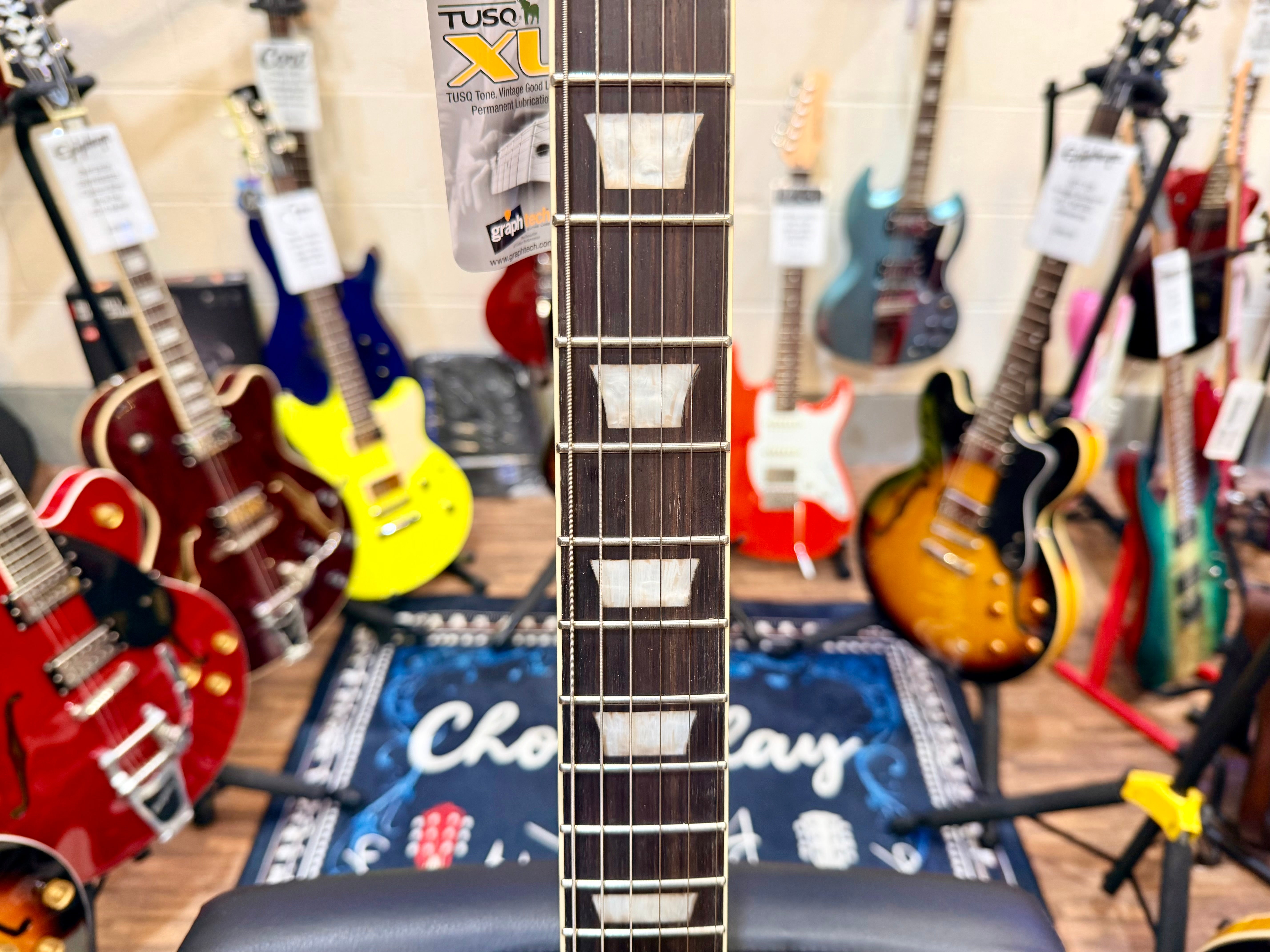 🔥NEW🔥 Vintage V100 ReIssued Electric Guitar – Arctic White Les Paul V100AW!