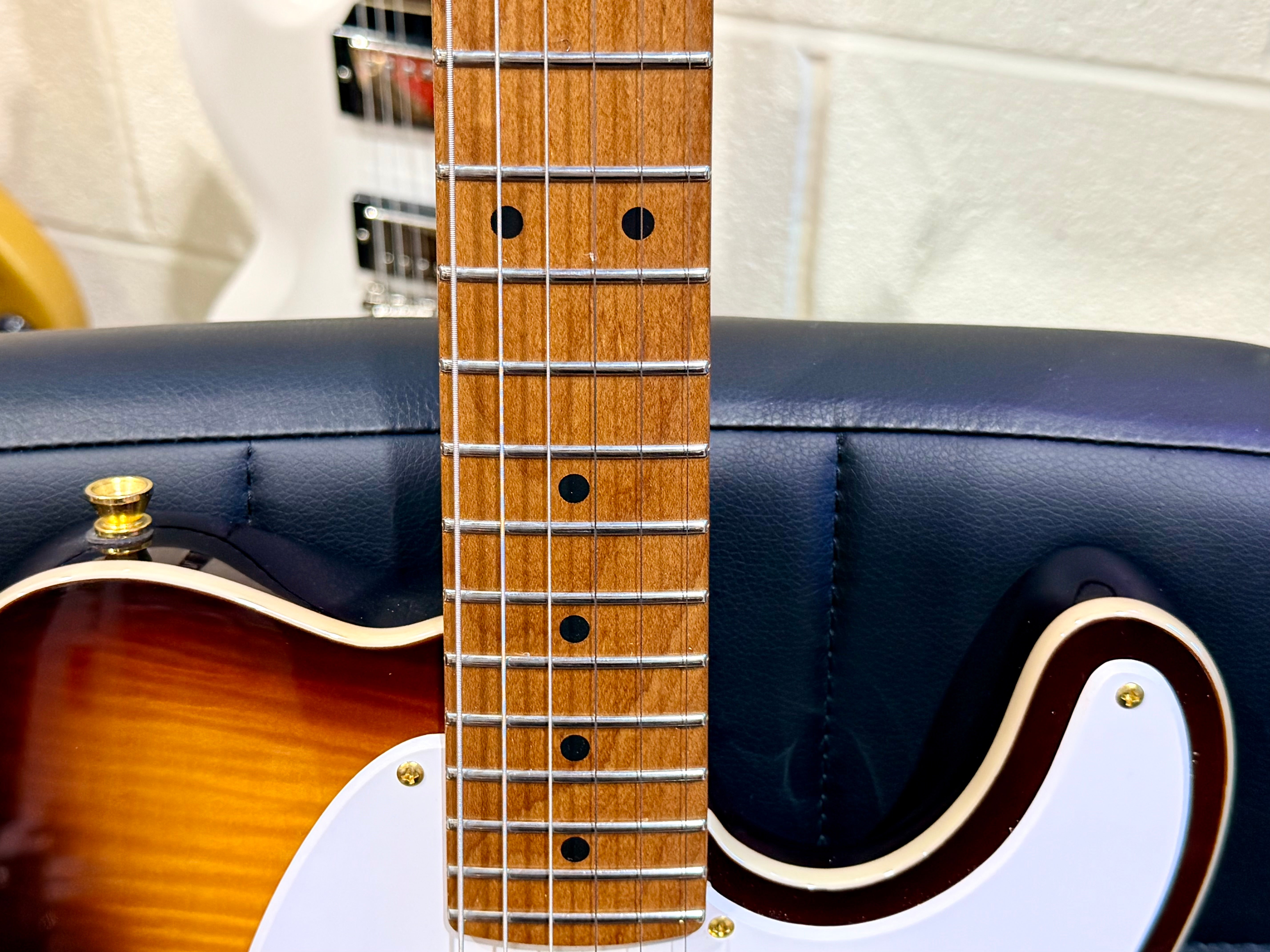 ☀️RICHIE KOTZEN☀️ JET JT-600 Roasted Maple Telecaster Style Guitar~Tobacco Burst