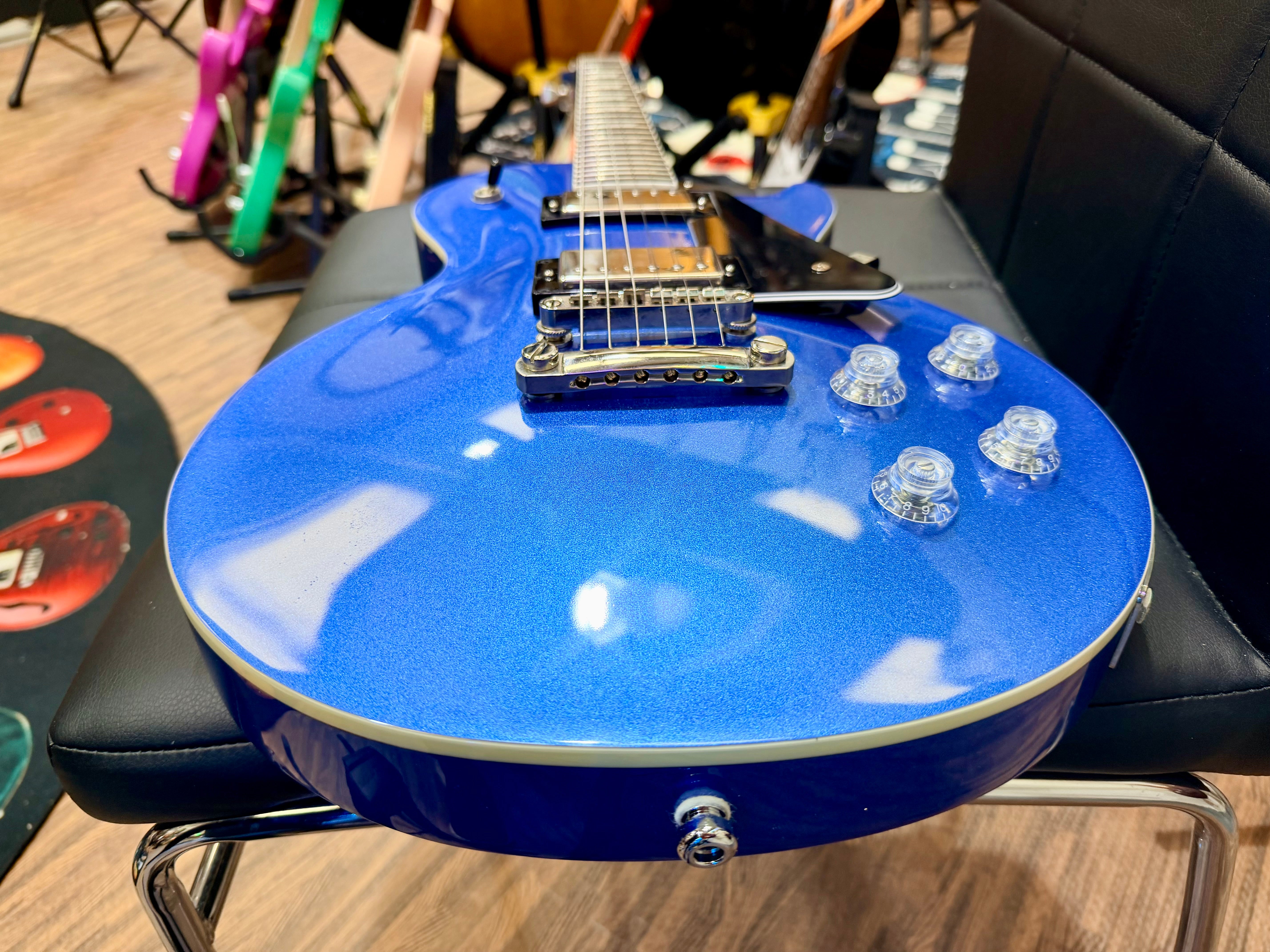 🔥2023🔥 Epiphone Les Paul Modern~ Radio Blue Metallic~ UK Exclusive Ltd Edition