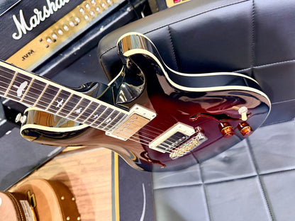 💥2022💥 PRS SE Standard Hollowbody Fire Red Burst + Hard Case~ Cherished!