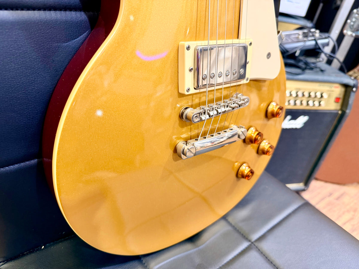 ✨2018✨ Epiphone Les Paul Standard Goldtop~ Electric Guitar~ Superb Condition!