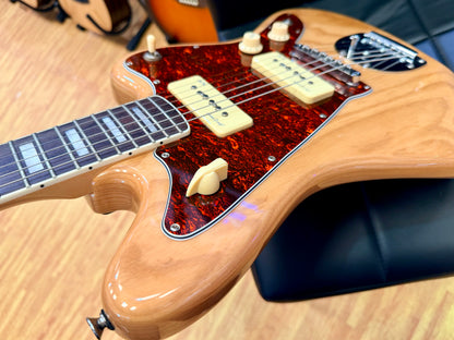 ✨2024✨ Revelation RJT60 DLX Deluxe Natural Swamp Ash~ Alan Entwistle Jazzmaster
