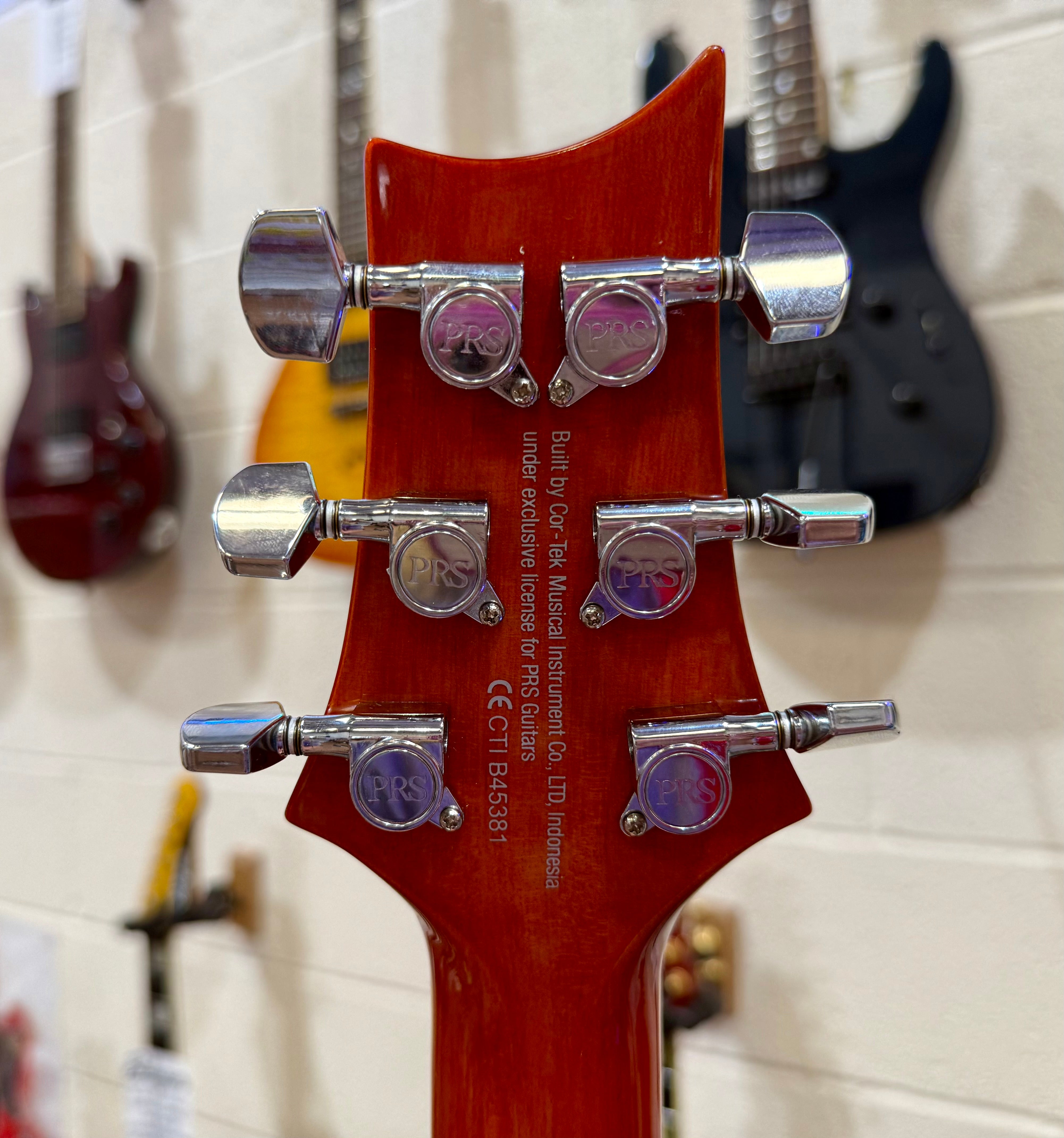 🔥LIMITED EDITION🔥 PRS SE Custom 24 Burled Ash~ Vintage Sunburst~ 2019~ RARE!