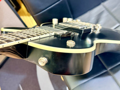 🔥2020🔥 Epiphone Les Paul Prophecy~ Aged Jet Black Metallic~ Fishman Pups~Ebony