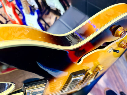 ☀️2008☀️ Epiphone Sheraton ii VS~ Vintage Sunburst~ Hollow-body~ Hard Case!