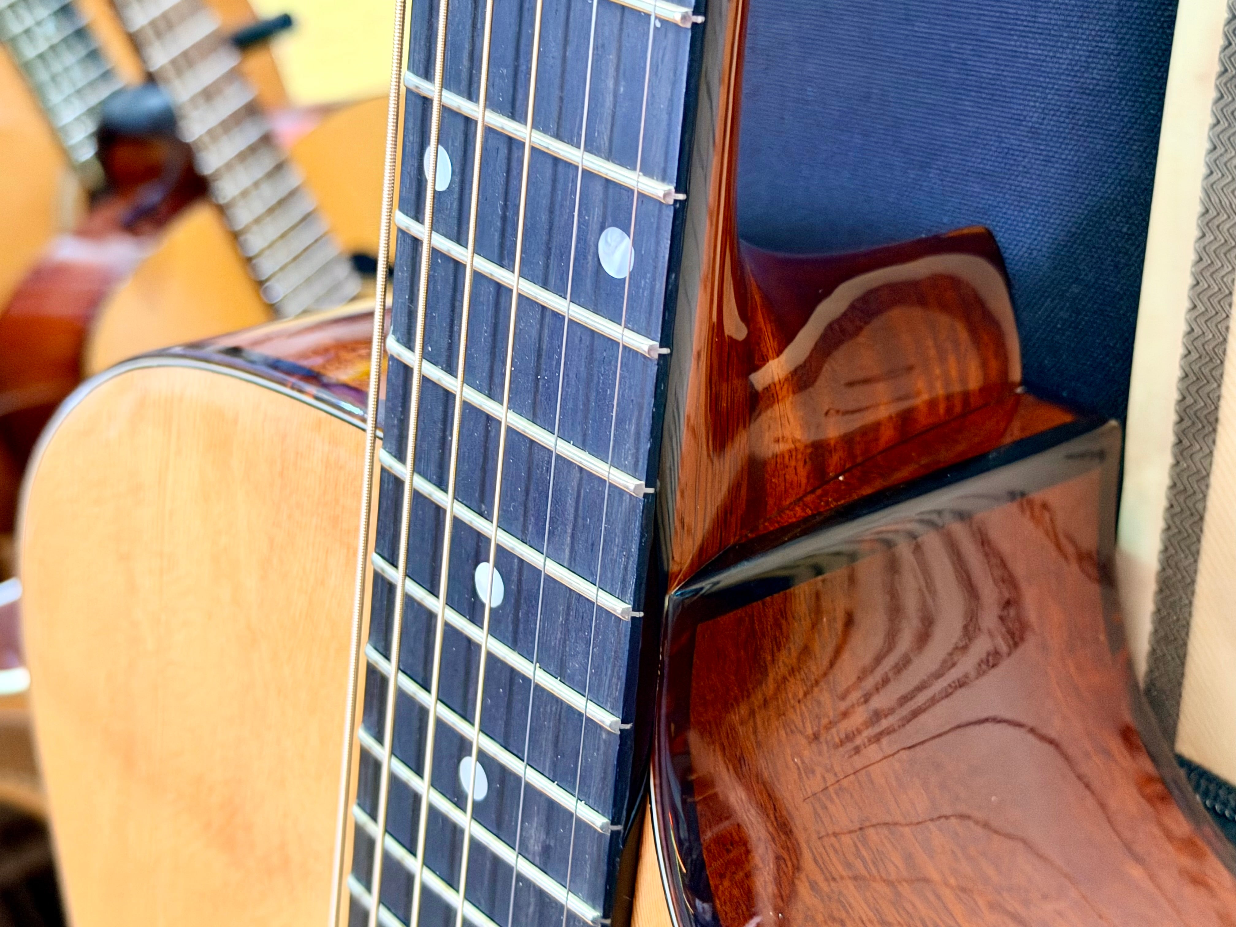 ✨MINT✨ 2024 Eastman AC122-1CE DLX Deluxe Electro Acoustic Guitar~ Natural + Bag!