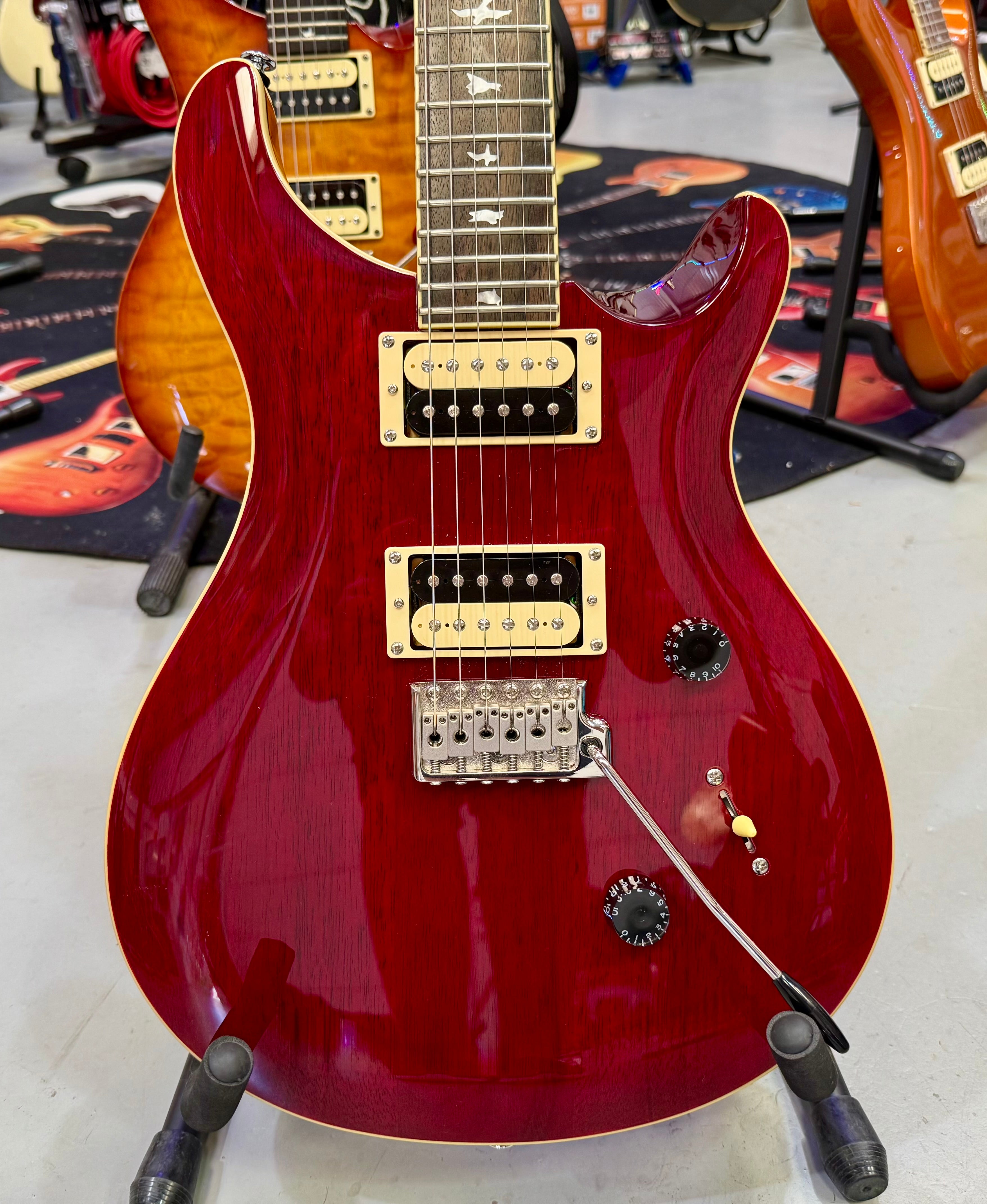 🔥2019🔥 PRS SE Standard 24~ Vintage Cherry Gloss ~ Coil Tap ~ Bird Inlays!