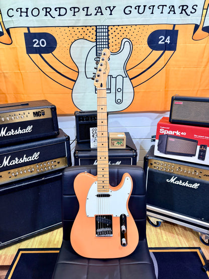 🔥’51 Nocaster P’ups🔥 Fender Limited Edition Player Telecaster~ Pacific Peach!