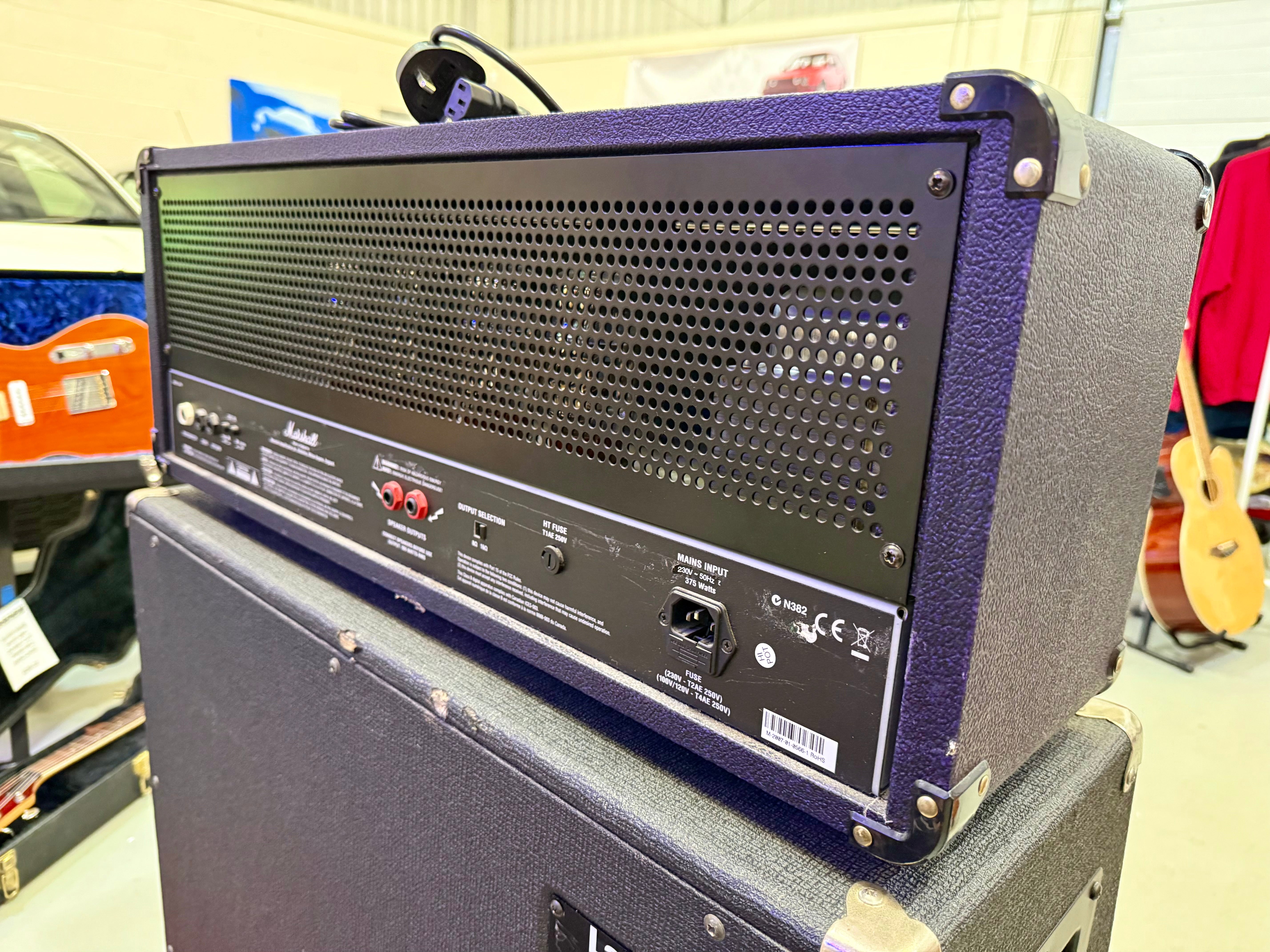 🔥RARE PURPLE🔥 Marshall Vintage Modern 2466 100W Amp Head~Laney 4x12 Celestion