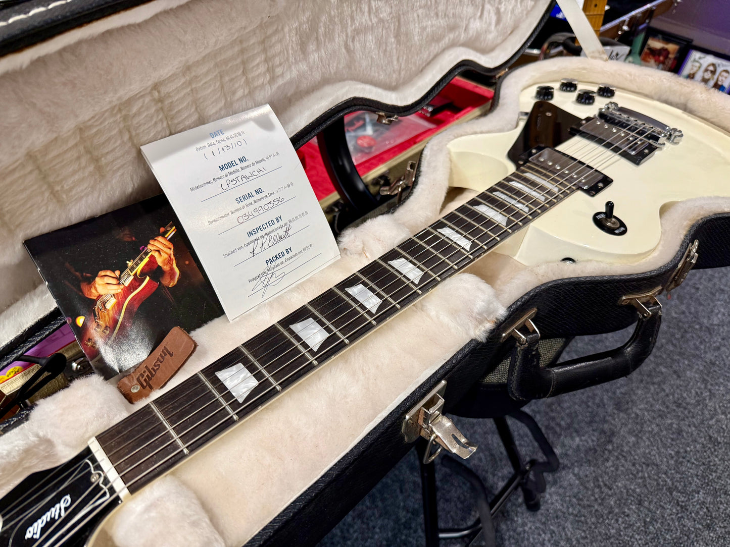 🌟2010🌟 Gibson Les Paul Studio~ Alpine White & Chrome~Ebony Fretboard~Hard Case