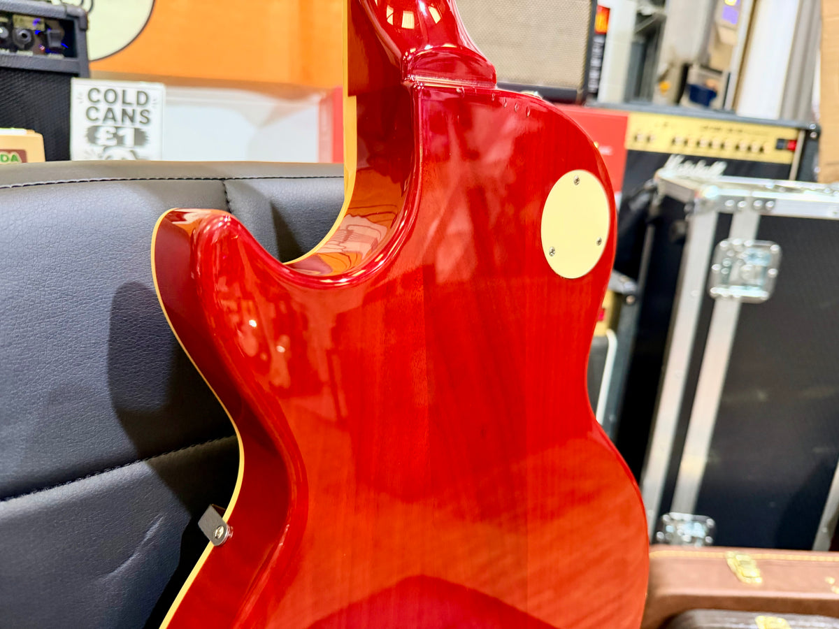 ☀️2023☀️ Burny RLG-55Z Heritage Cherry Sunburst Les Paul Electric Guitar!