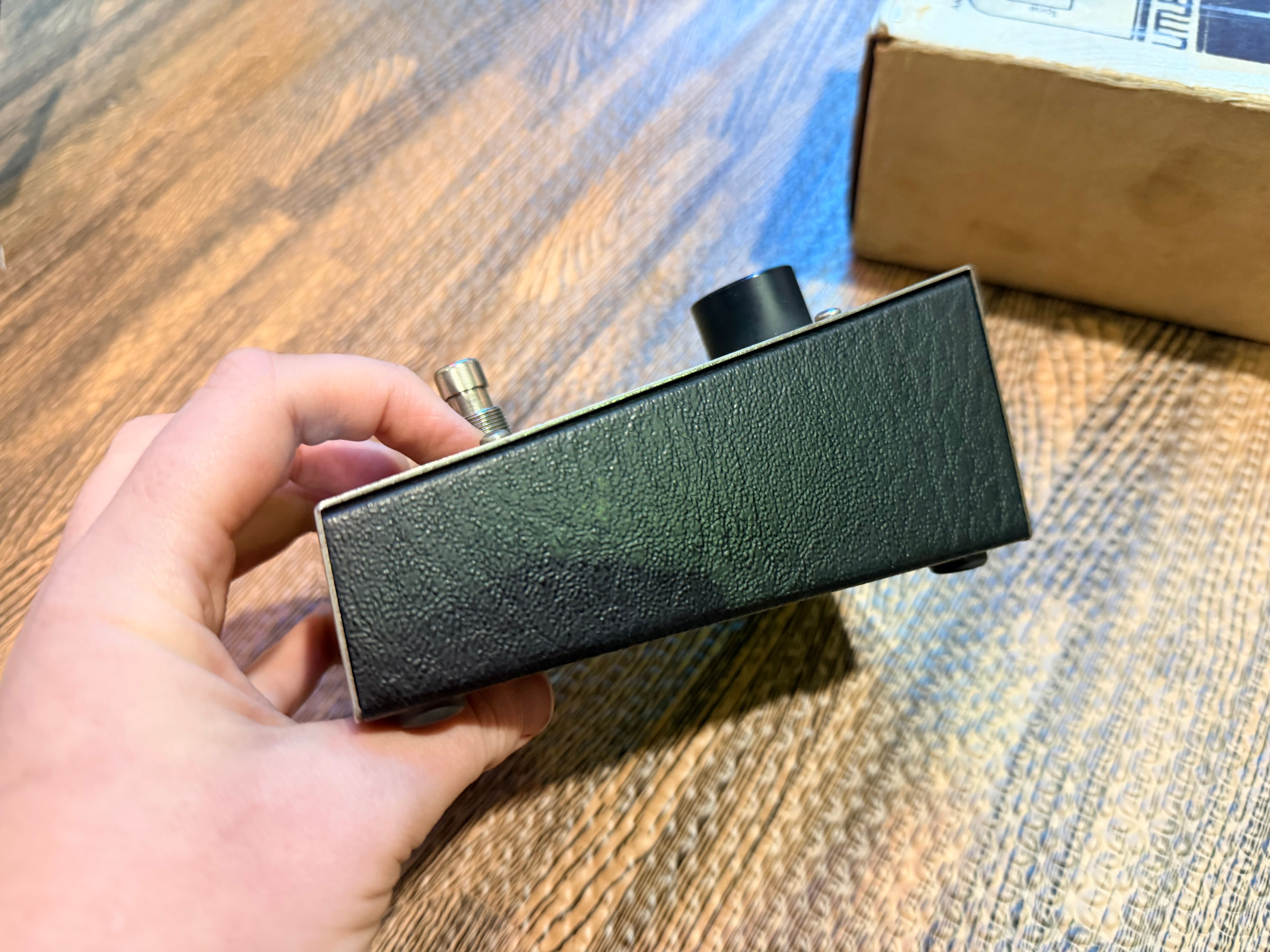 🎸 1970/1980 Boxed~Vintage Electro-Harmonix Little Big Muff Guitar Fuzz Pedal 🎸