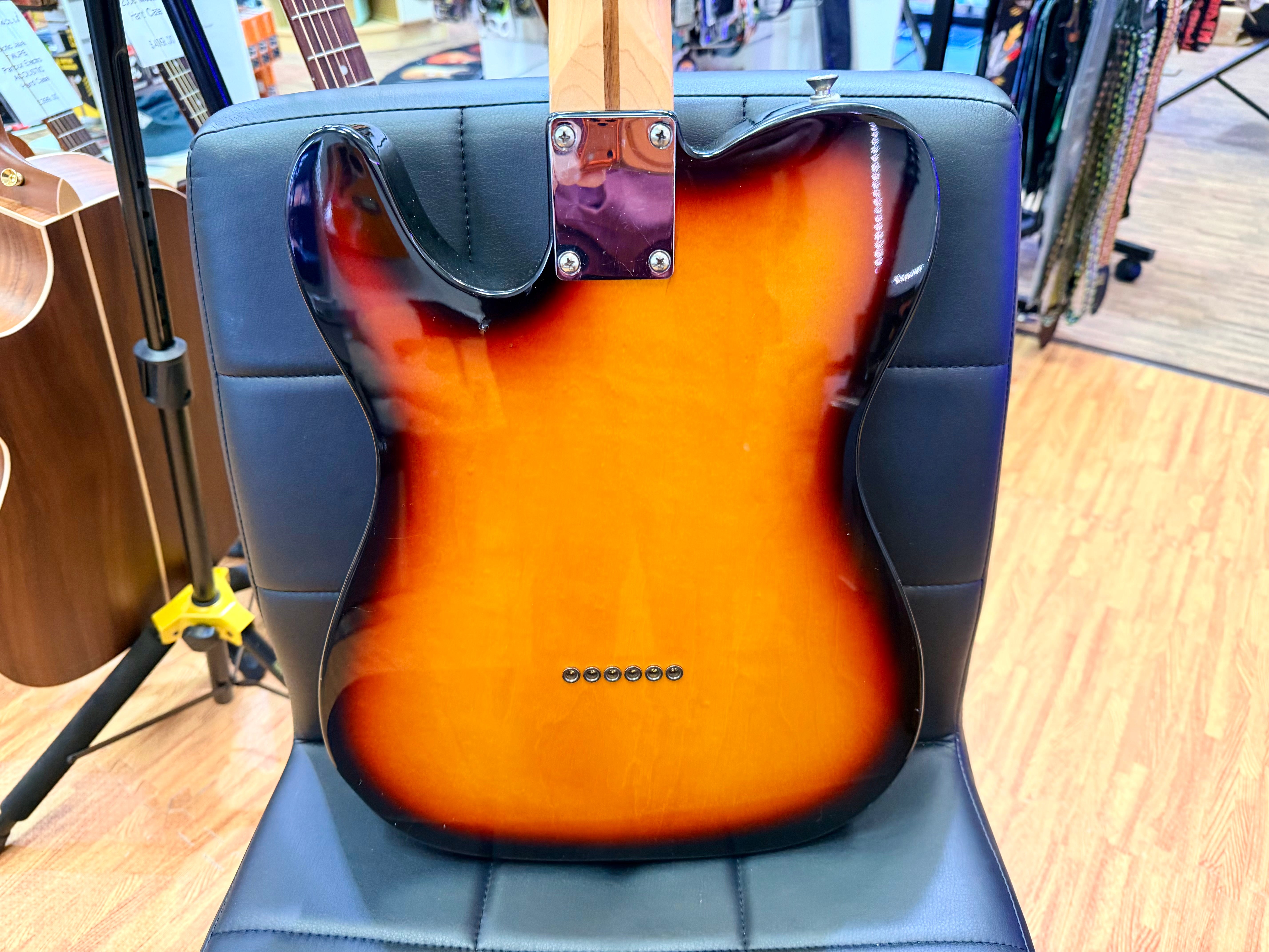 🔥1999🔥 Fender Mexican Standard Telecaster~ Brown Sunburst~ Maple~ MIM Tele!