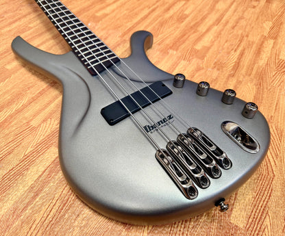 🔥RARE🔥 2001 Ibanez Ergodyne EDA900 Bass~ Korea~ Silver Flat Luthite~ Piezo!