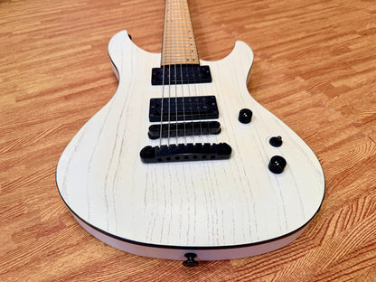 🇯🇵 FGN J Standard Mythic JMY7-Ash-M 7 String MIJ 2019 Fujigen Japan~White 🇯🇵