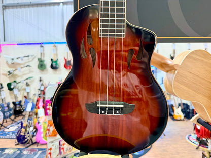 🔥NEW 2025🔥 Ortega Tourplayer Ukelele RTPX-U-ACA~Electric Uke~ Tenor Size + Bag