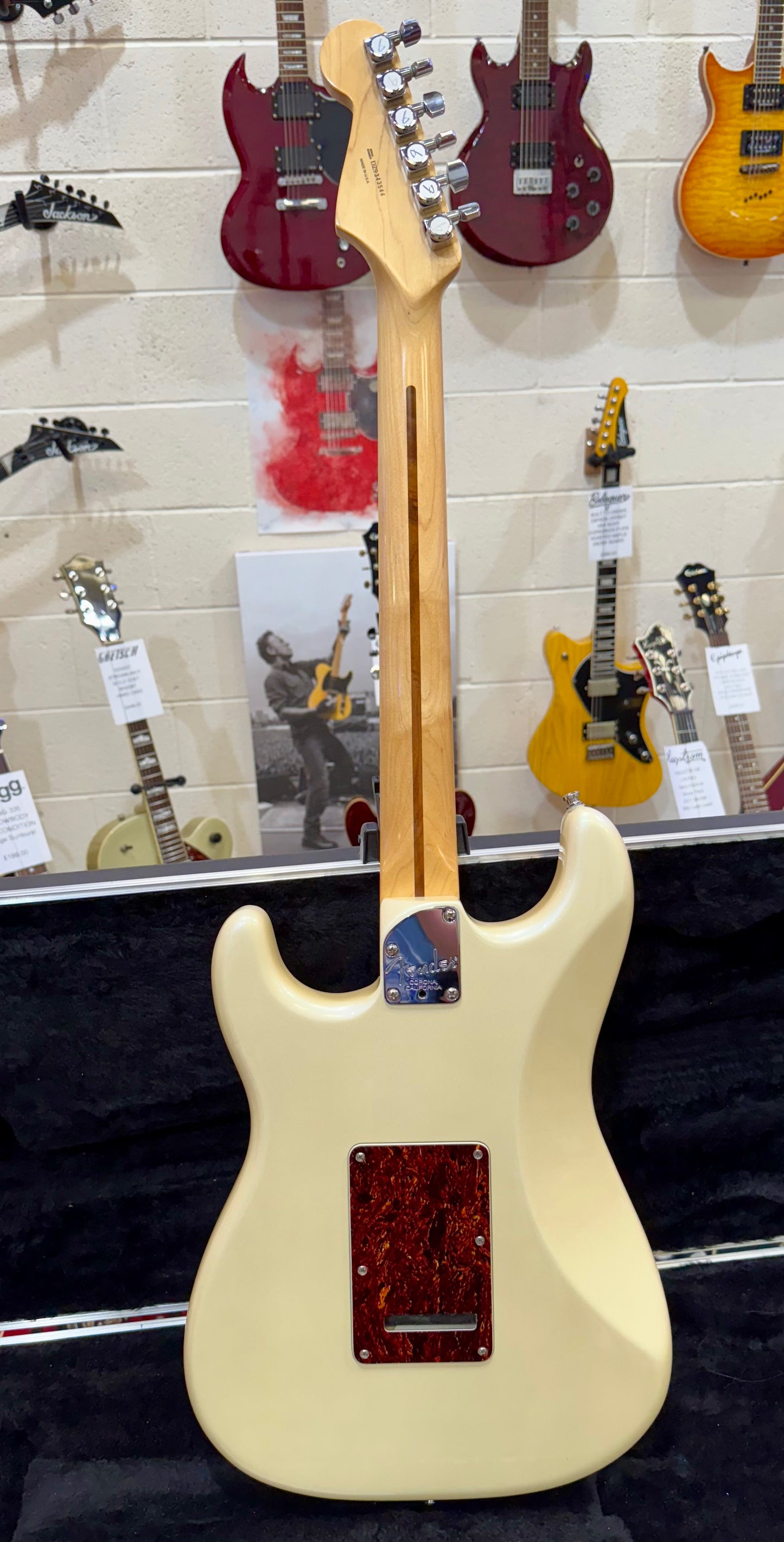🌟2010🌟 Fender American Deluxe Stratocaster~ Olympic Pearl~ Noiseless~ Gilmour!