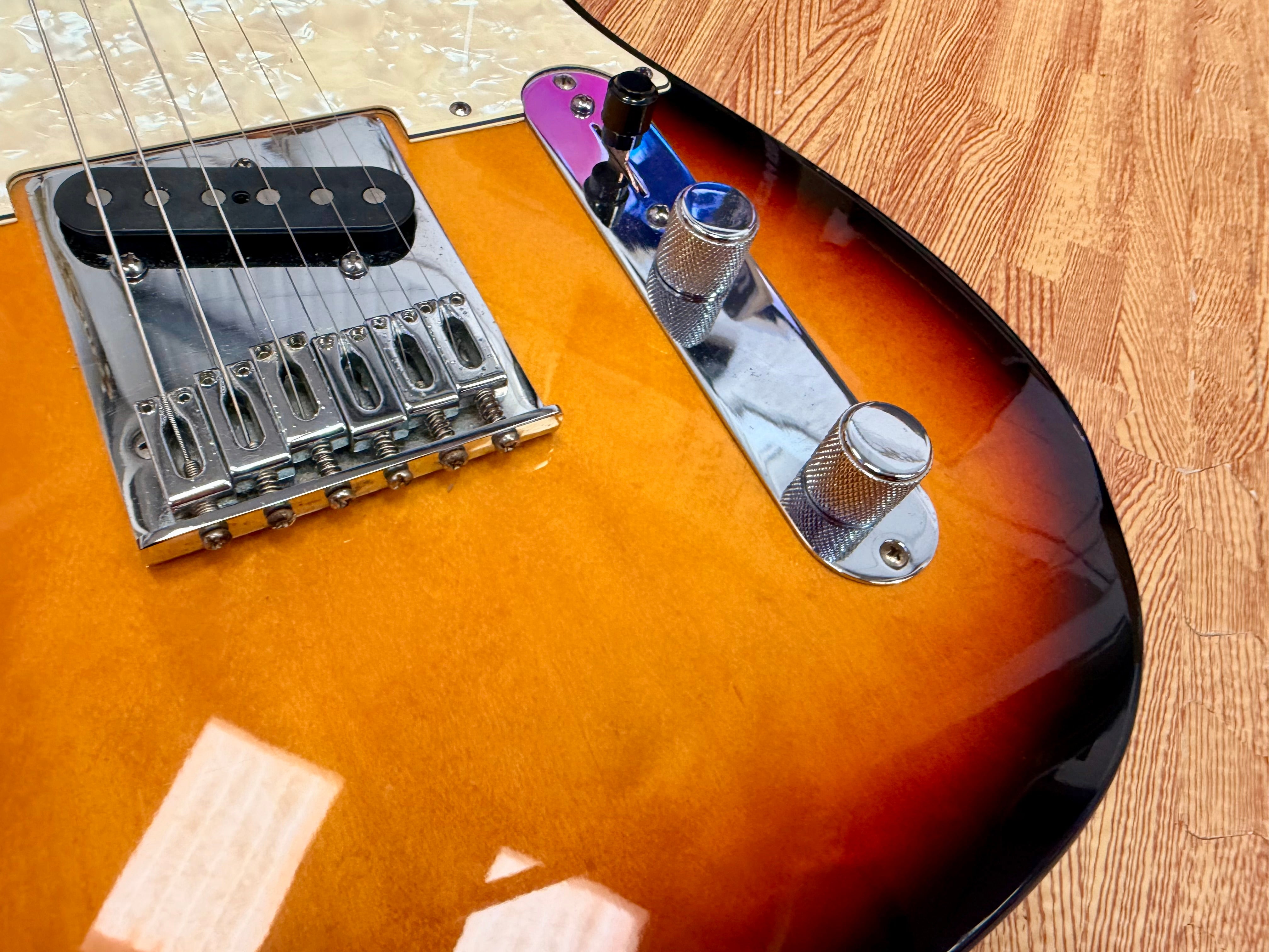 🔥1999🔥 Fender Mexican Standard Telecaster~ Brown Sunburst~ Maple~ MIM Tele!