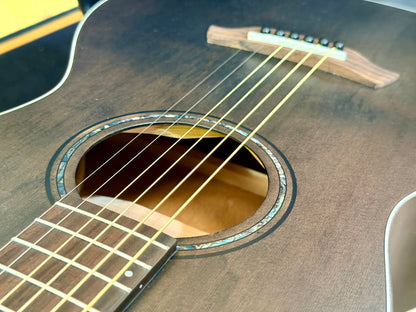 ✨NEW✨ Baton Rouge X11C/P-SCC Parlor 12 Acoustic Guitar~ Charcoal Matt